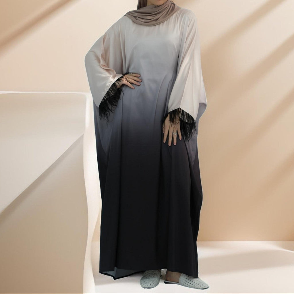 Hilwah Butterfly Kaftan Dress - Try Modest Limited
