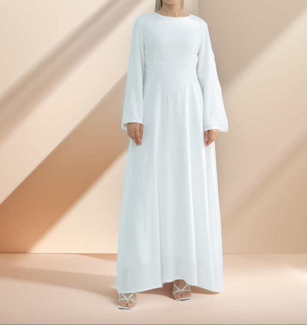 Isabella Modest Maxi Dress with belt - Try Modest Limited