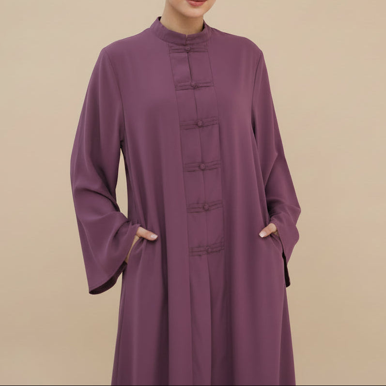 عباية نيدا بأزرار أمامية من إيسلا
