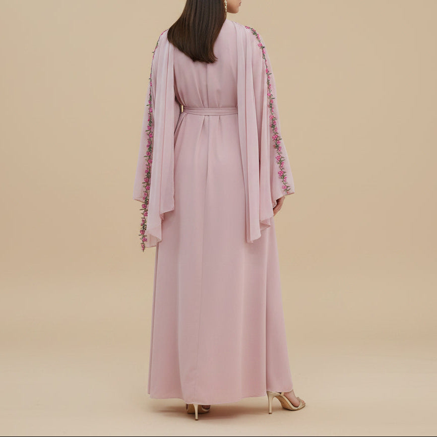 Jouri Floral Nida Abaya und Hijab-Set
