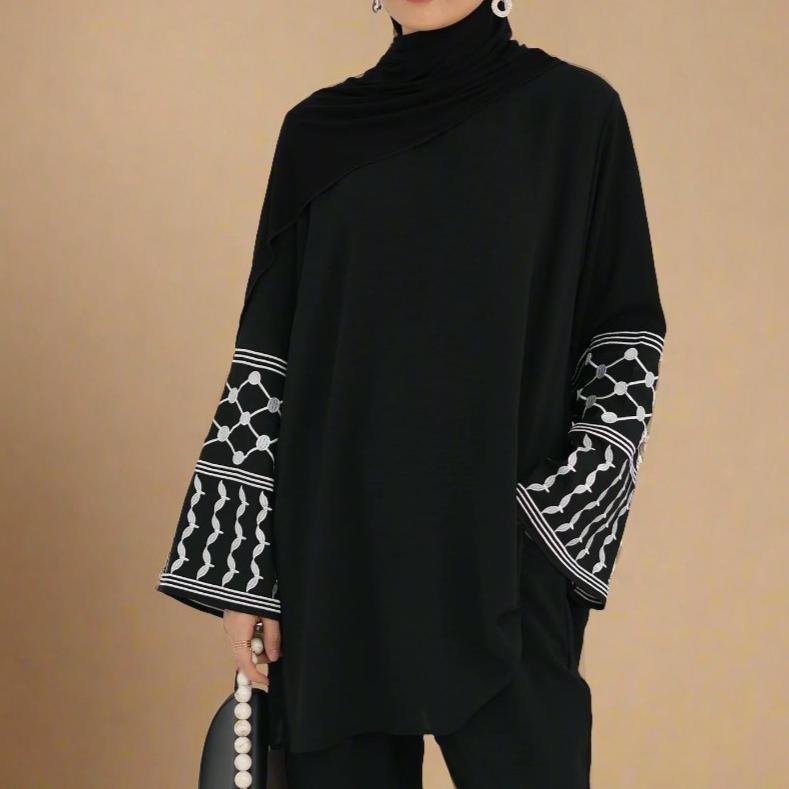 Keffiyeh 2 PC Co-ord Set - Try Modest Limited