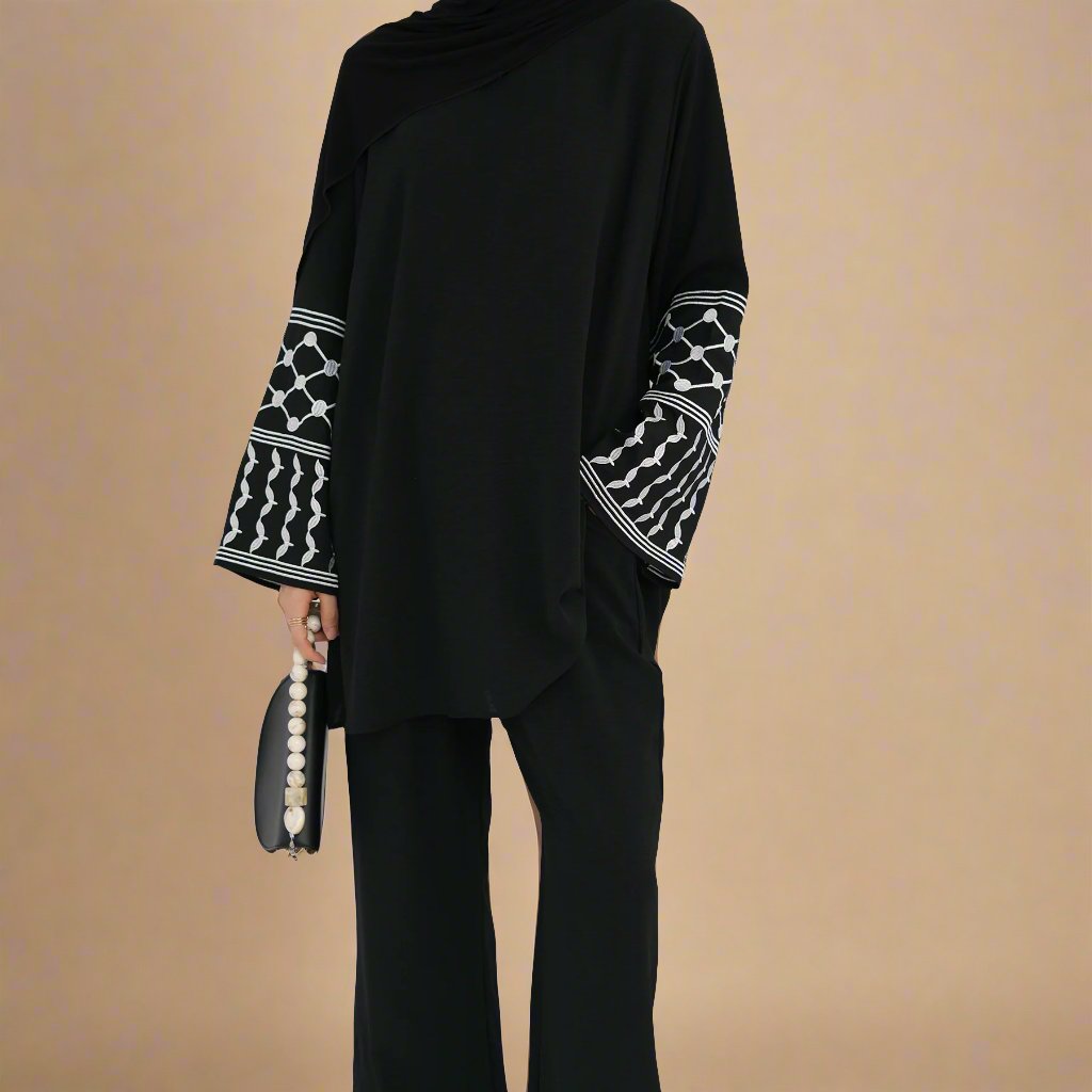 Keffiyeh 2 PC Set Co-ord