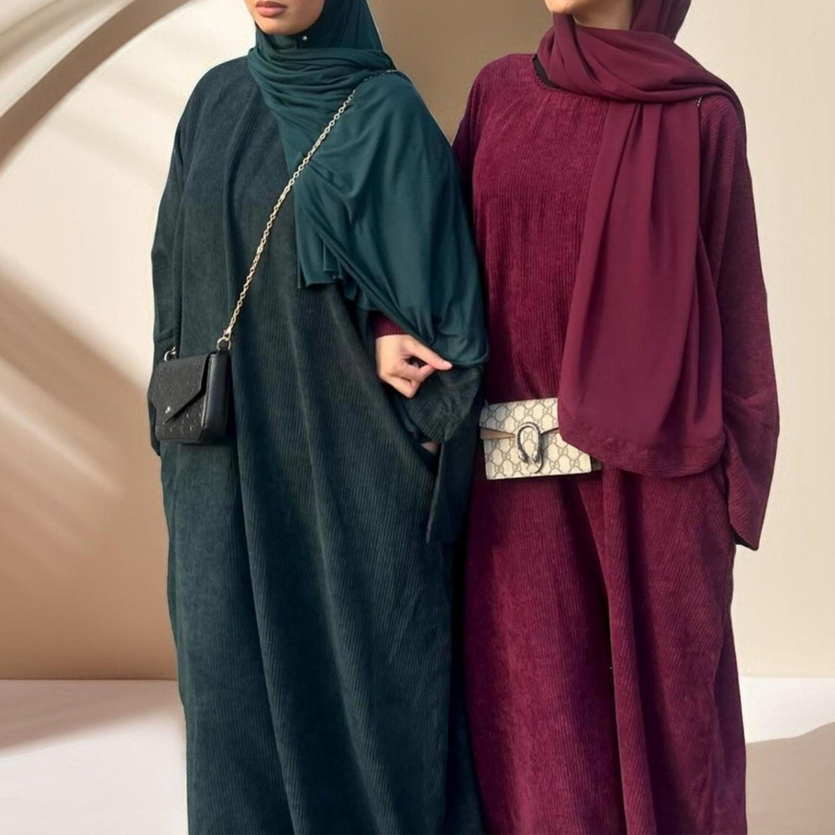Autumn/Winter Cozy Corduroy Abaya - Try Modest Limited