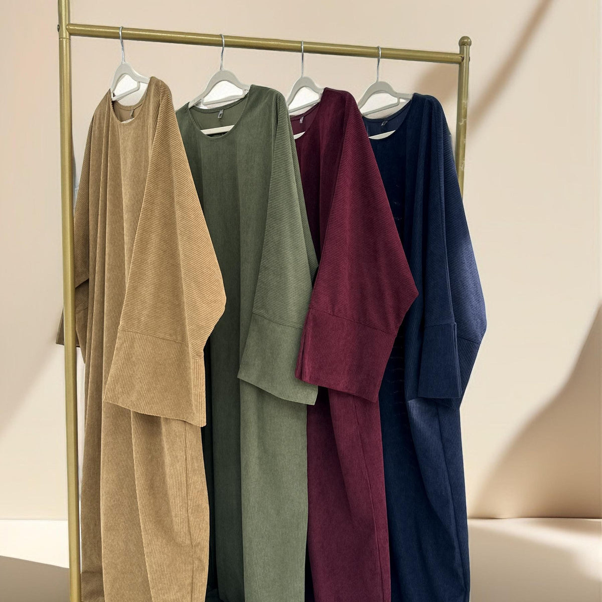Autumn/Winter Cozy Corduroy Abaya - Try Modest Limited
