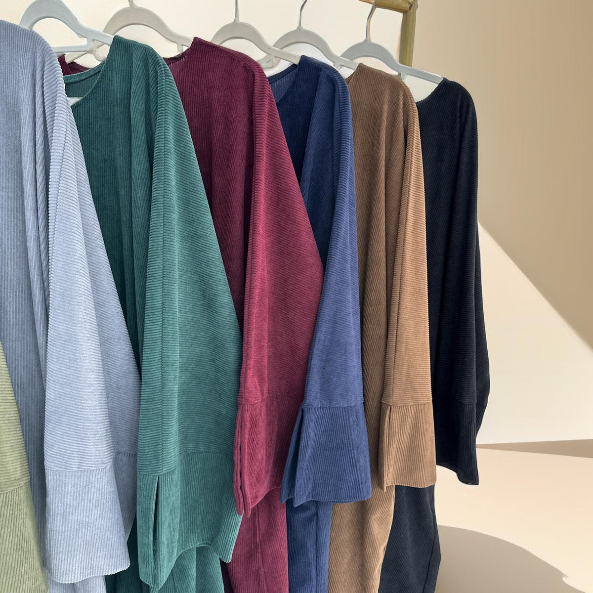 Autumn/Winter Cozy Corduroy Abaya - Try Modest Limited