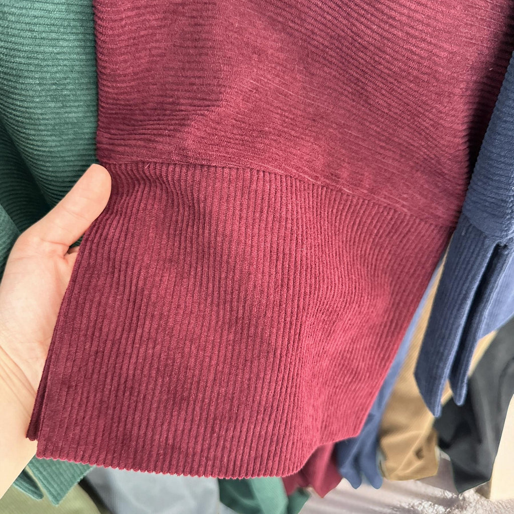 Autumn/Winter Cozy Corduroy Abaya - Try Modest Limited