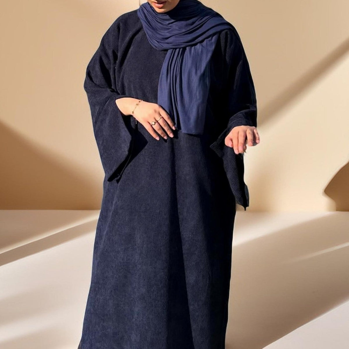 Autumn/Winter Cozy Corduroy Abaya - Try Modest Limited