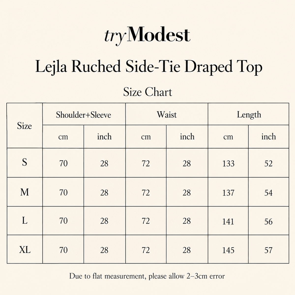 Lejla Ruched Side-Tie drapert topp