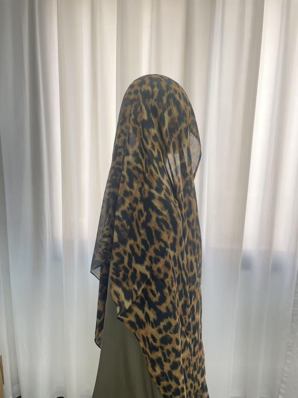 Leopard Luxe Modal Hijab - Try Modest Limited