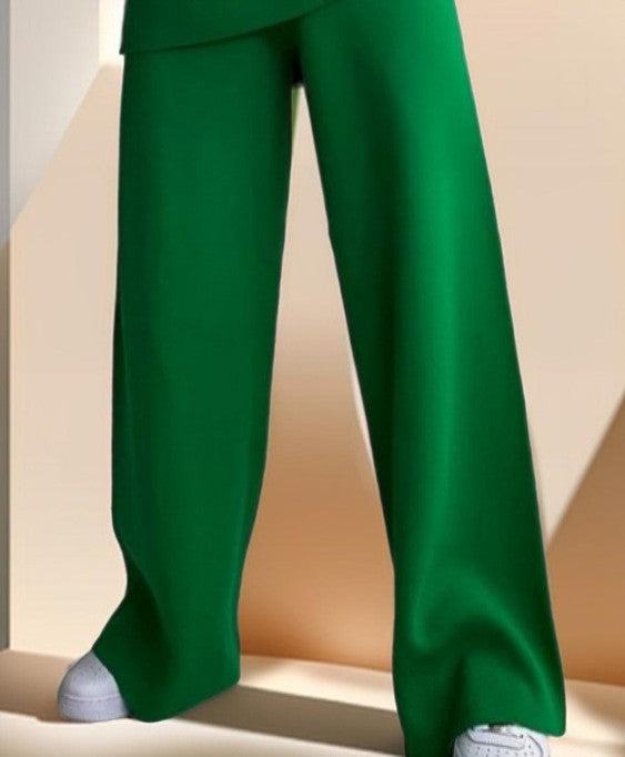 Long Sleeve Loose Casual Sweater Knitted Set - Try Modest Limited