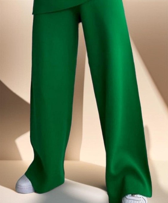 Long Sleeve Loose Casual Sweater Knitted Set - Try Modest Limited