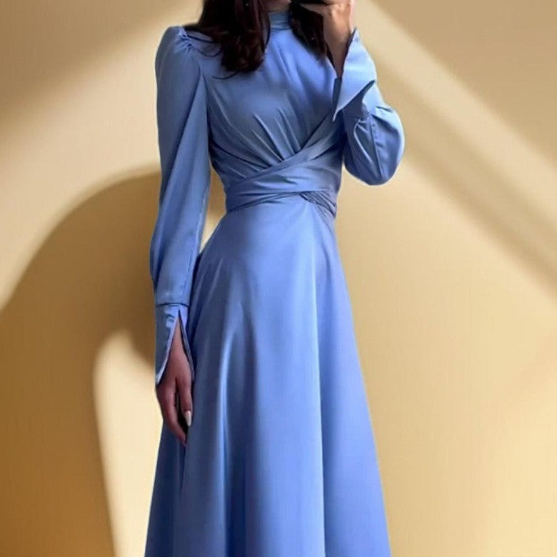 Long sleeve modest dress - Try Modest Limited