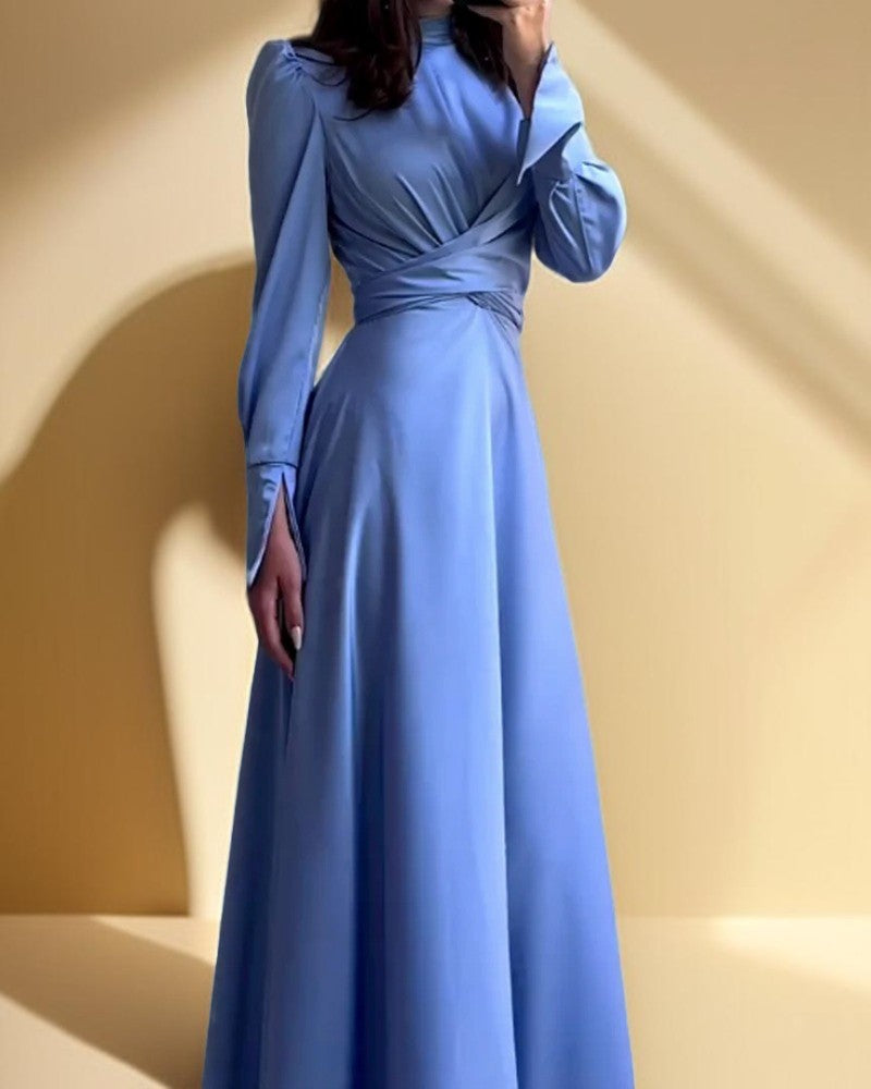 Long sleeve modest dress - Try Modest Limited