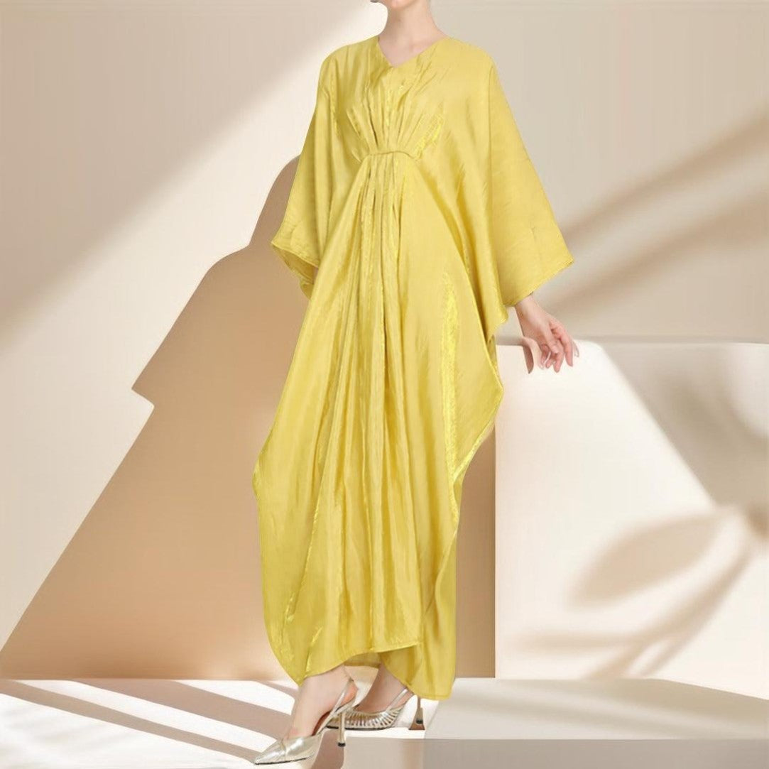 Loose Batwing Sleeve Long Dress Middle East Women's Robe - Try Modest Limited
