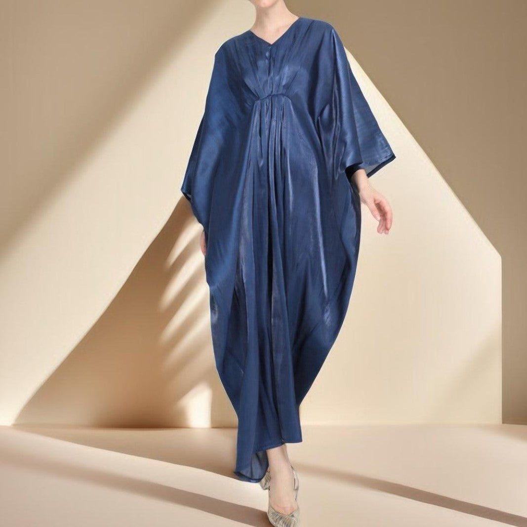 Loose Batwing Sleeve Long Dress Middle East Women's Robe - Try Modest Limited 