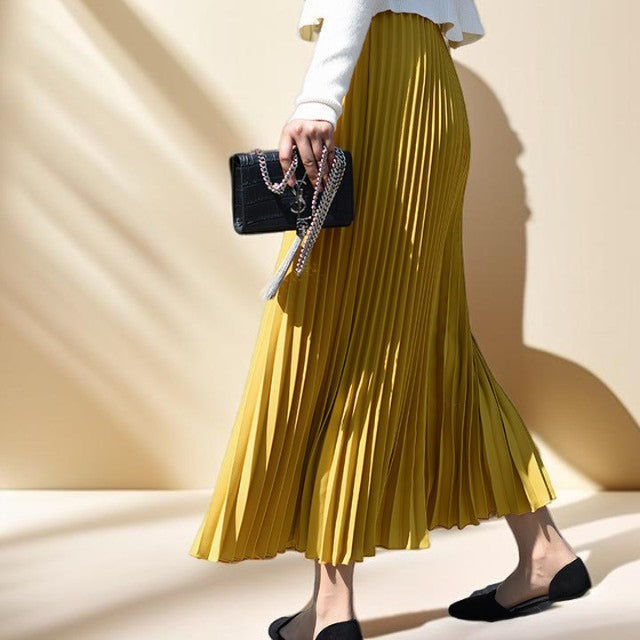 Lotte Women's Flowy A-Line Midi Skirt - Try Modest Limited