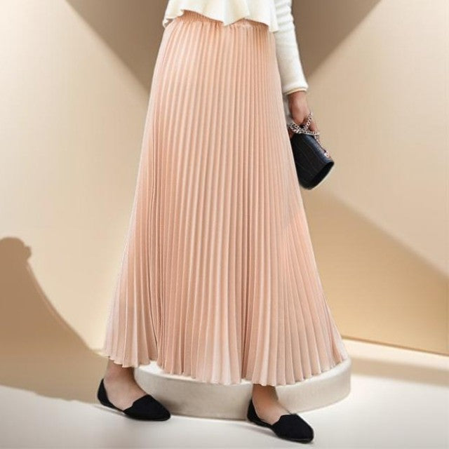 Lotte Women's Flowy A-Line Midi Skirt - Try Modest Limited 