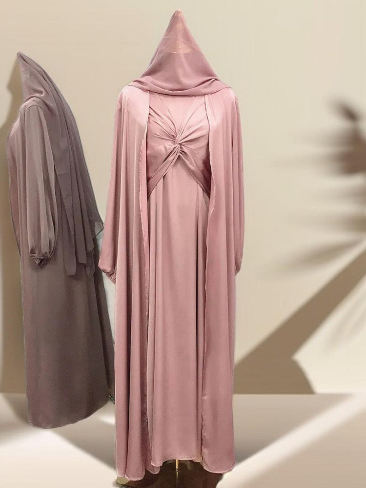 Luxury 2 piece abaya dress - Try Modest Limited