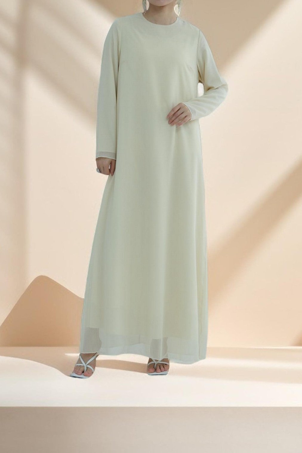 Lyana 2 PC Open Abaya - Try Modest Limited