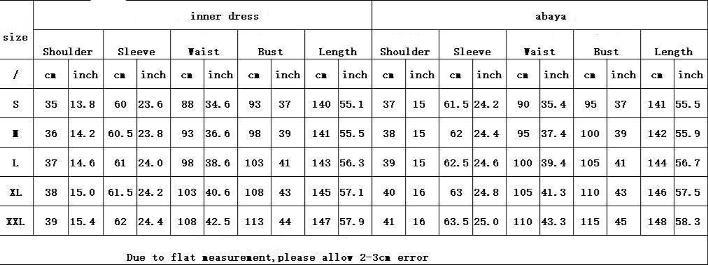 Lyana 2 PC Open Abaya - Try Modest Limited