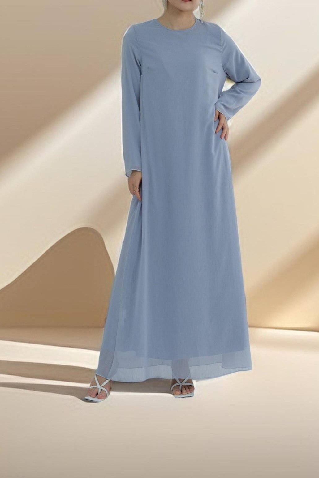 Lyana 2 PC Open Abaya - Try Modest Limited