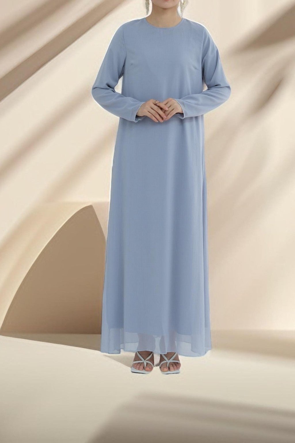 Lyana 2 PC Open Abaya - Try Modest Limited