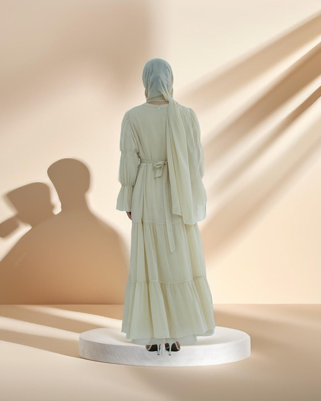 Lyana 2 PC Open Abaya - Try Modest Limited