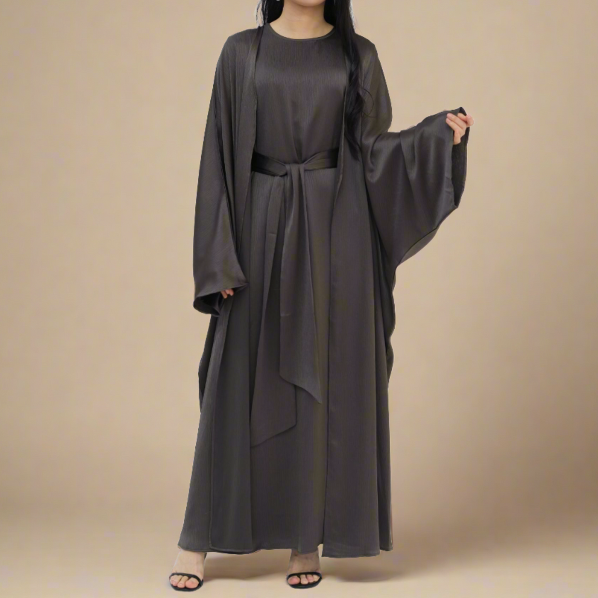 Maisara Soiree Evening Abaya Set - Try Modest Limited