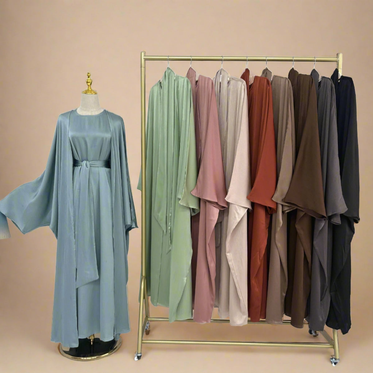 Maisara Soiree Evening Abaya Set - Try Modest Limited