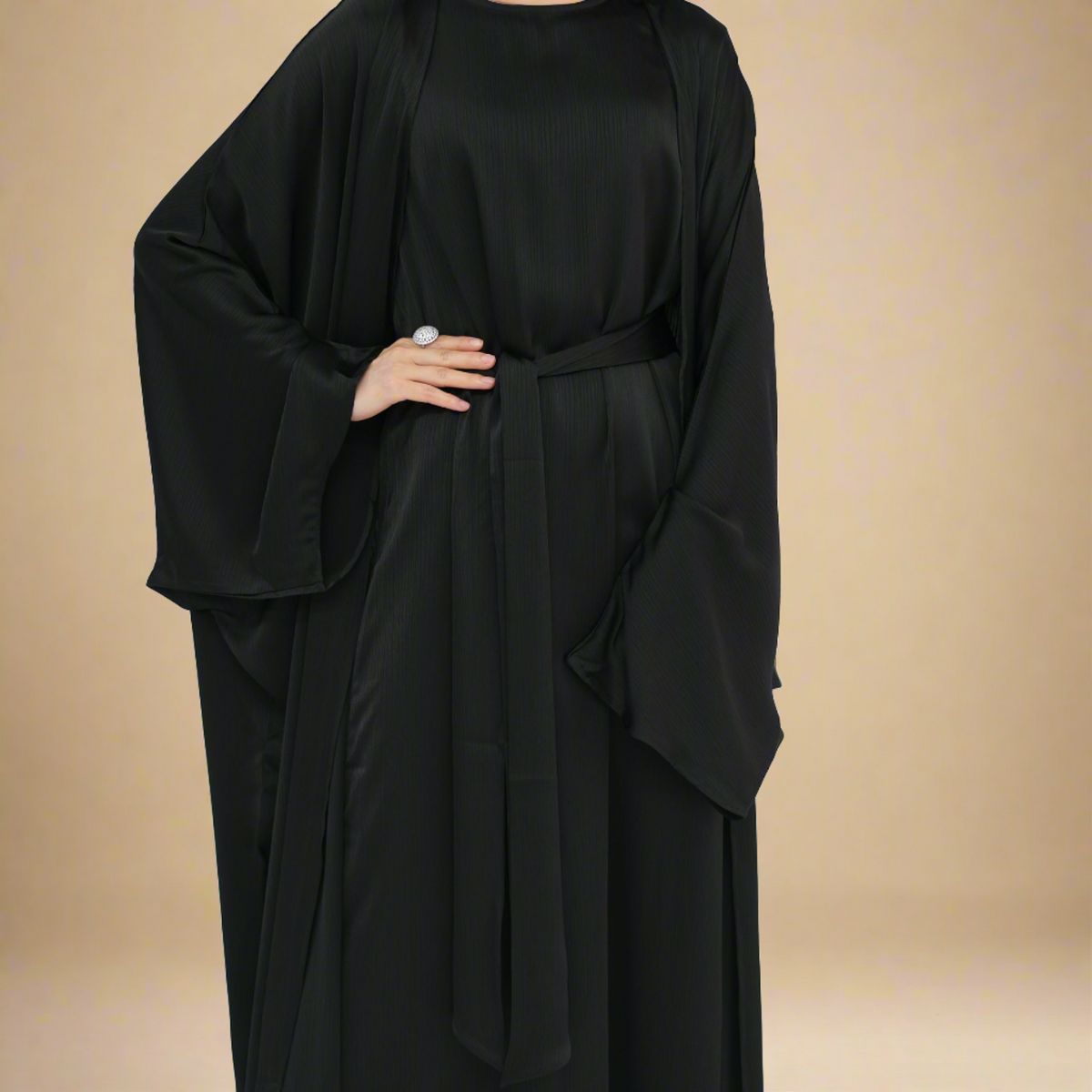 Maisara Soiree Evening Abaya Set - Try Modest Limited