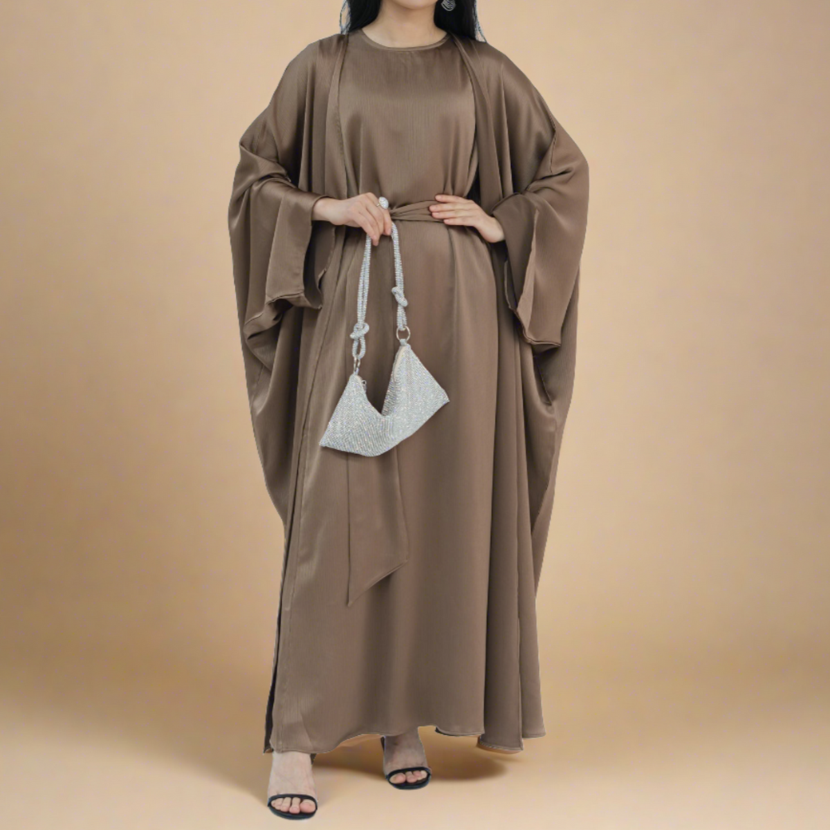 Maisara Soiree Evening Abaya Set - Try Modest Limited