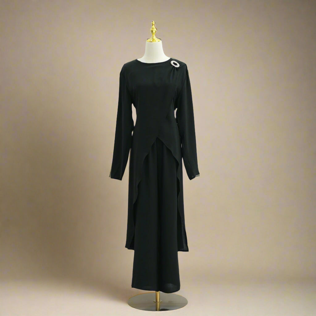 Maram Asymmetrisches Top- und Hosenset