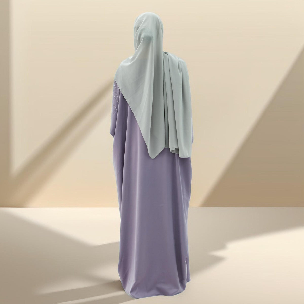 Maria Embellished Kaftan Abaya - Try Modest Limited