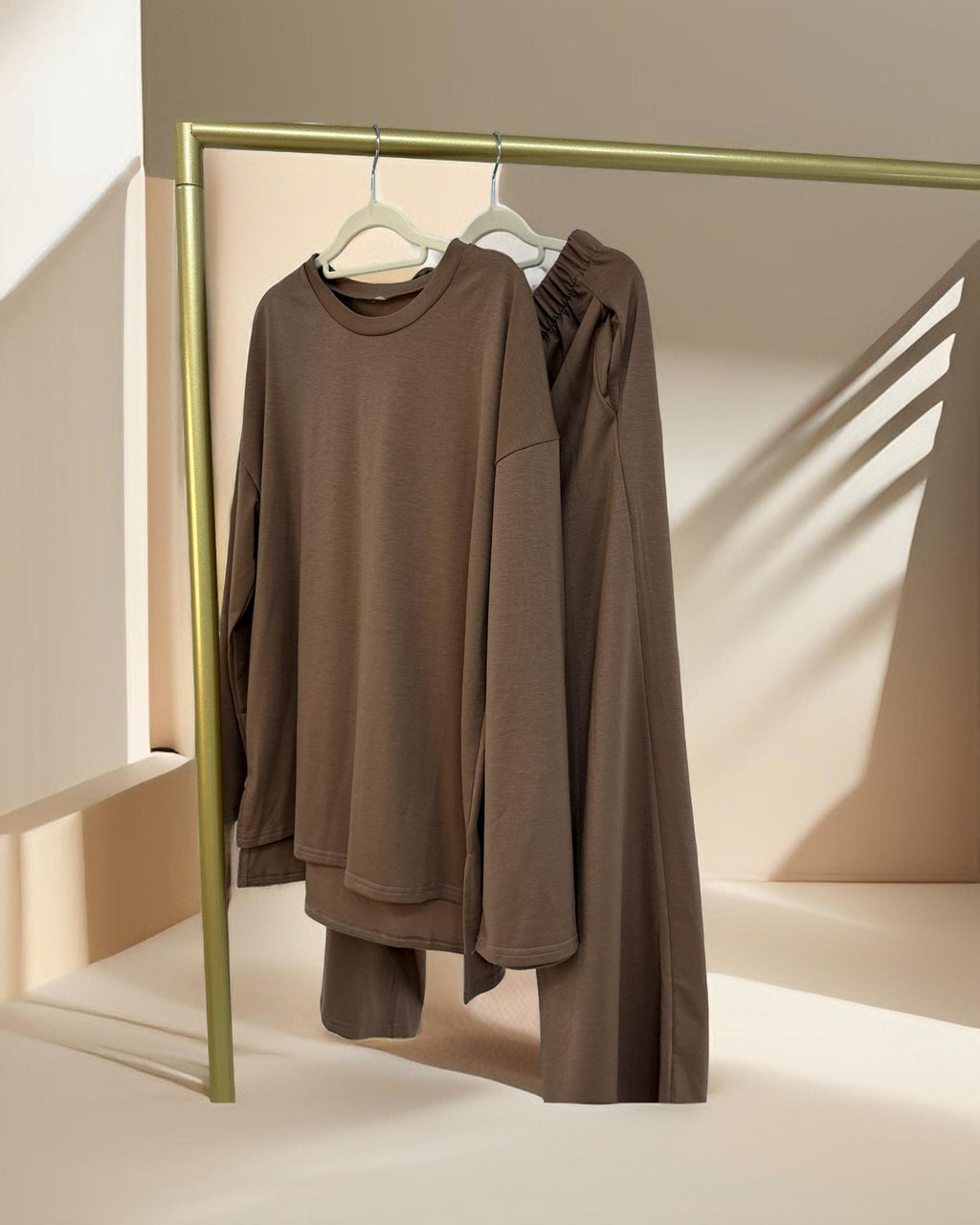 Melike Solid Color Co-Ord Set - Try Modest Limited