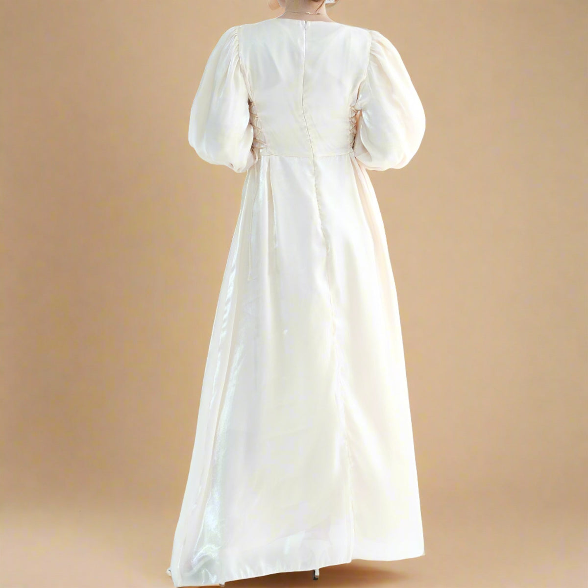 Merida long sleeve modest evening dress - Try Modest Limited