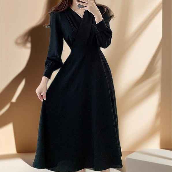 Midi A-Line maxi dress Non-Stretchable Full sleeve - Try Modest Limited