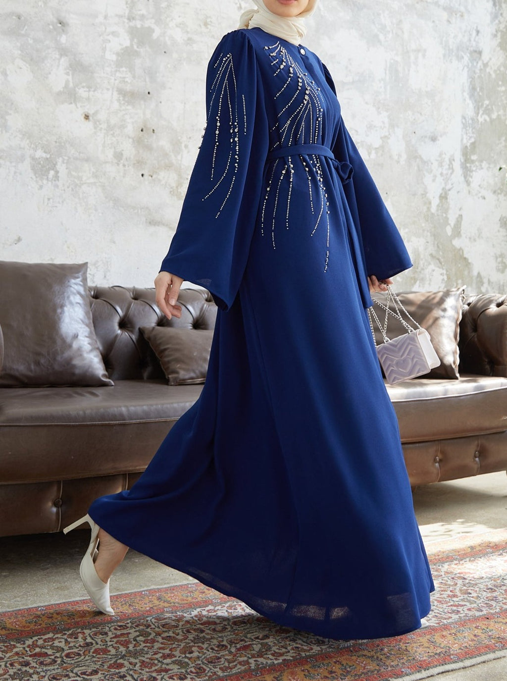 Midnight Jewel Evening Dress - Try Modest Limited