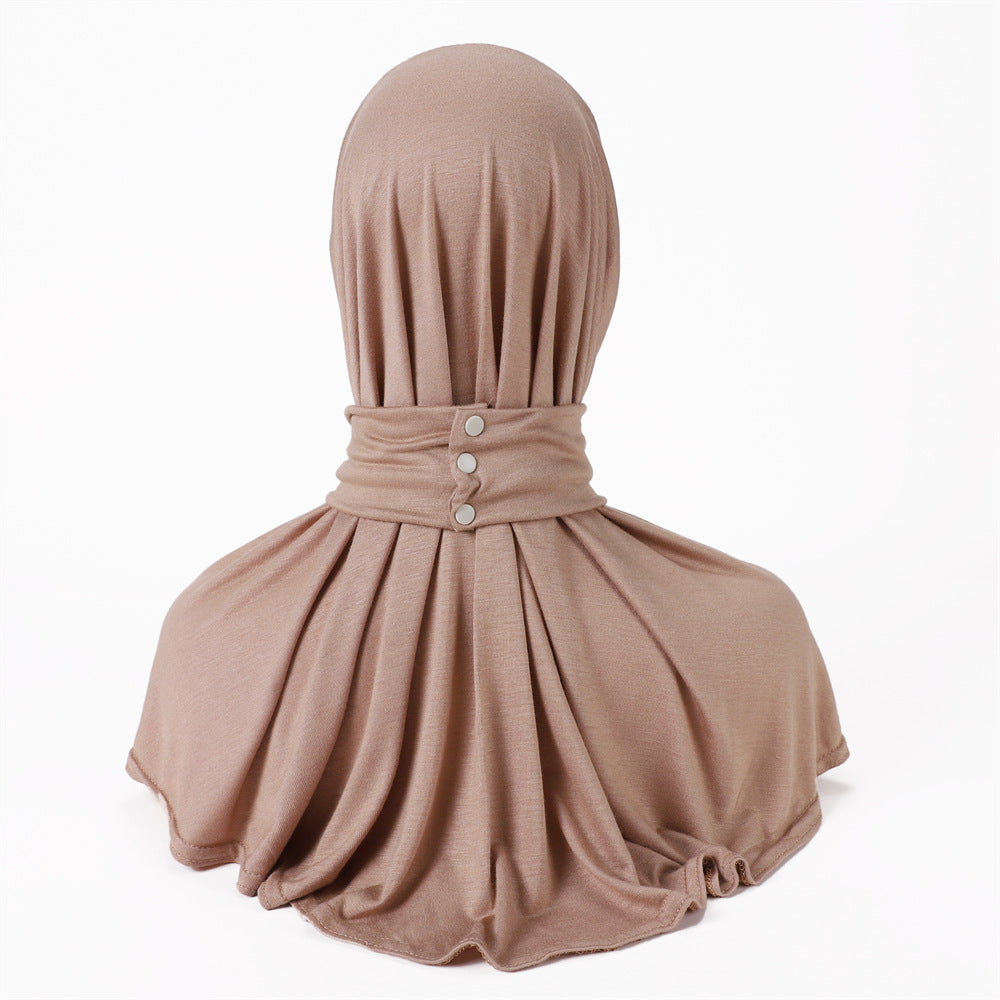 Modal new strap button adjustable under hijab cap - Try Modest Limited