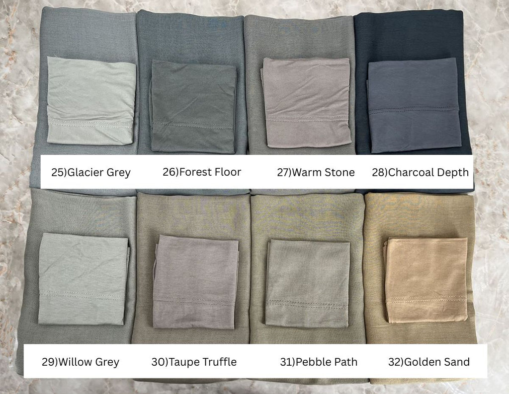 Essential Modal Hjabs With Matching Cap -35 shades - Try Modest Limited