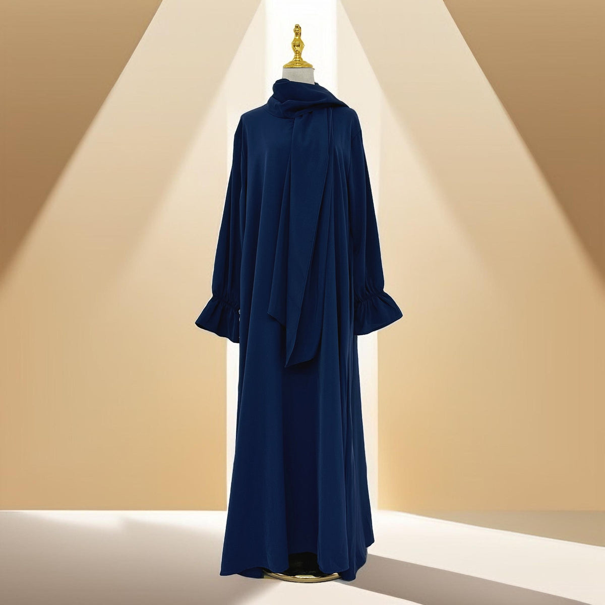 Modest Ease Daily wear abaya with attached hijab - Try Modest Limited