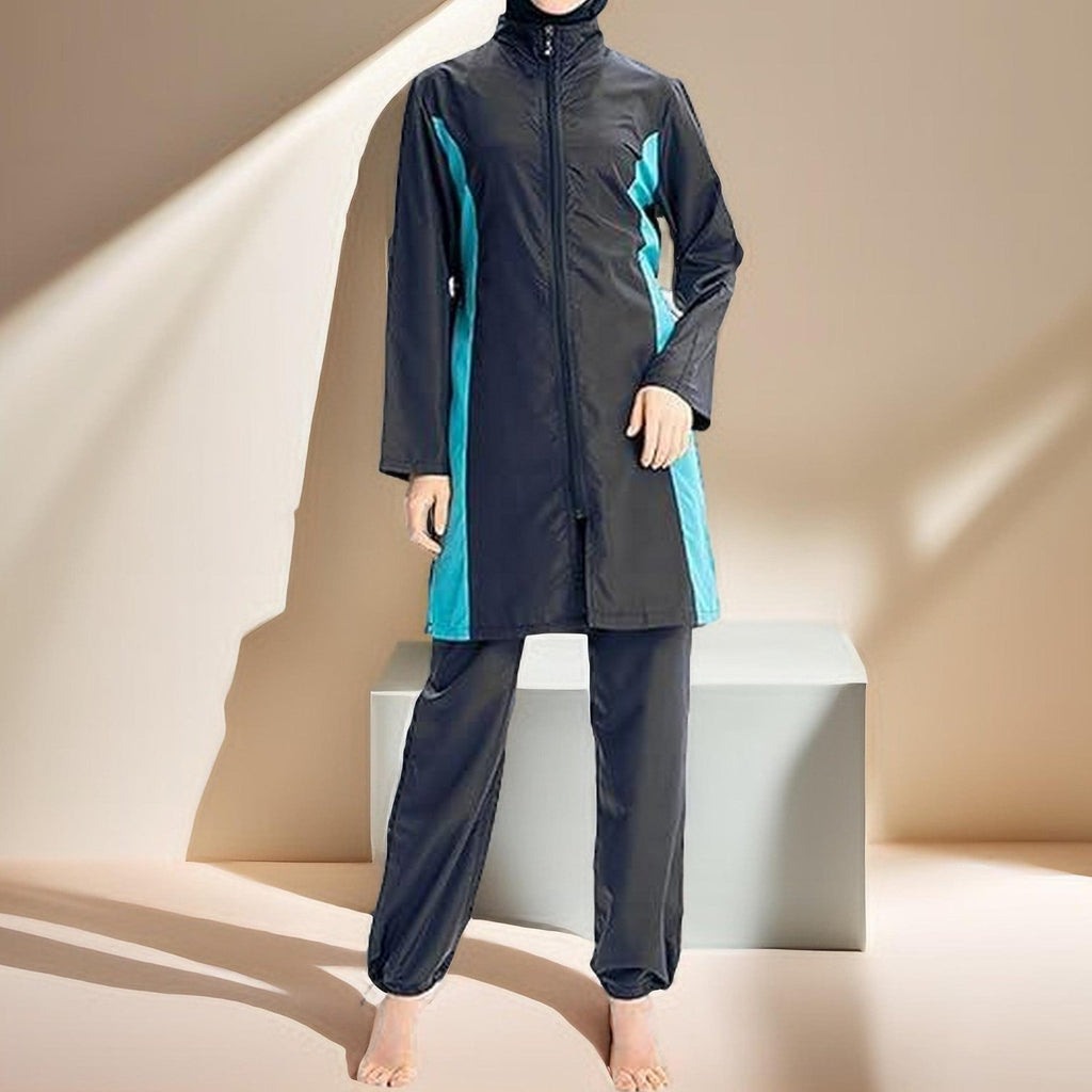 Modest Sportswear & Swimsuit: Active Modesty 3-Piece Set - Try Modest Limited