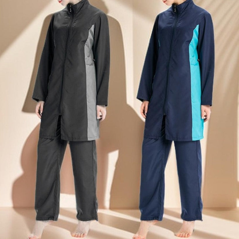 Modest Sportswear & Swimsuit: Active Modesty 3-Piece Set - Try Modest Limited