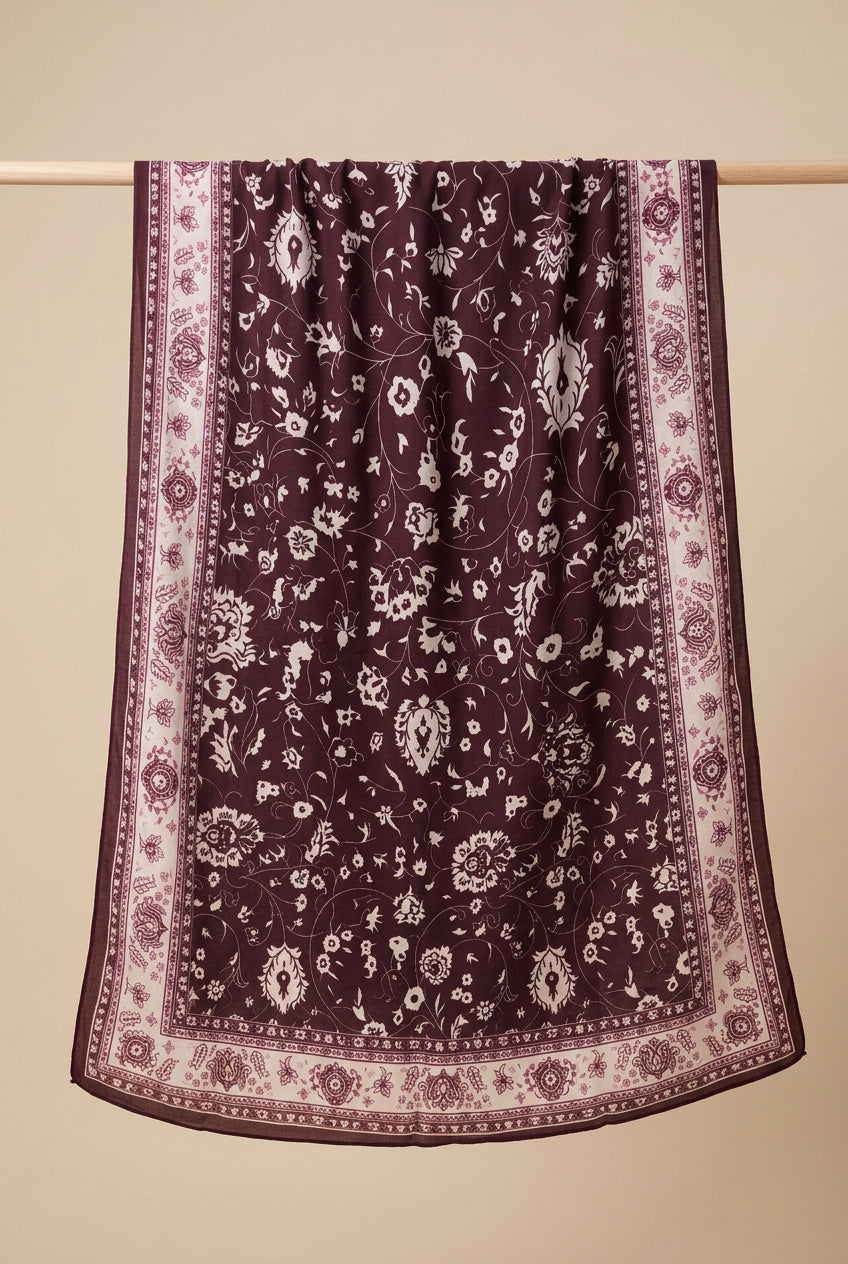 Mulberry Heirloom Modal Hijab