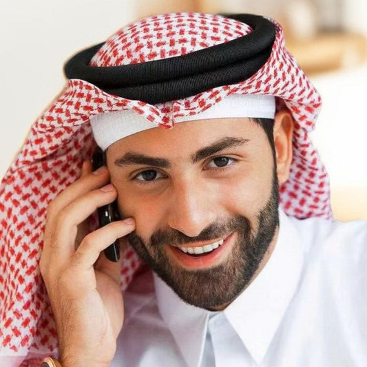 Muslim Headscarf Saudi Men's Headscarf Headband - Try Modest Limited 