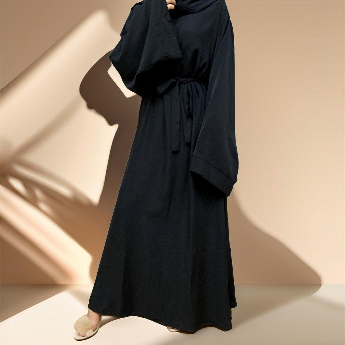 Noora: The Basic Abaya with Kimono Sleeve - Try Modest Limited