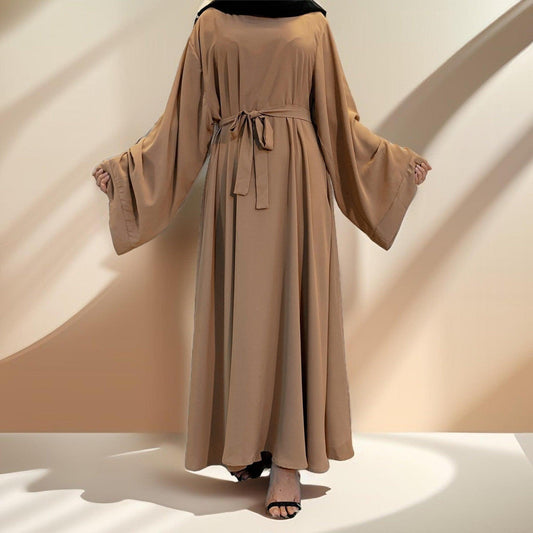 Noora: The Basic Abaya with Kimono Sleeve - Try Modest Limited 