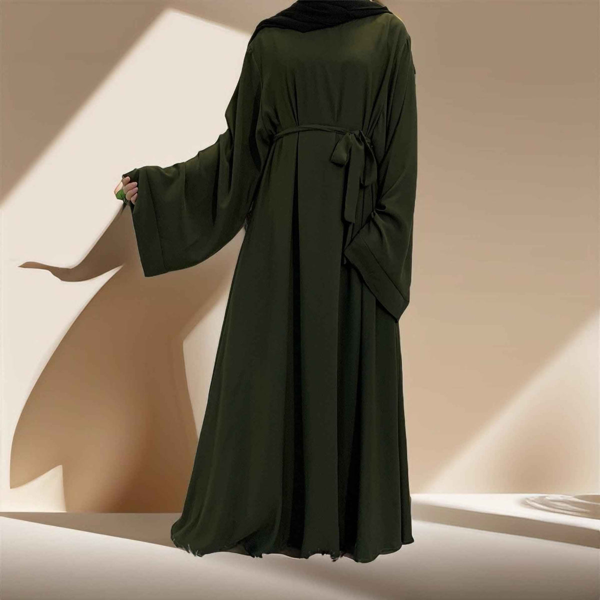 Noora: The Basic Abaya with Kimono Sleeve - Try Modest Limited