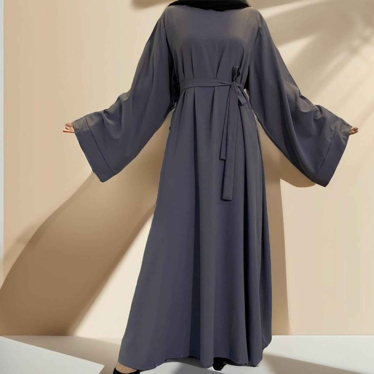 Noora: The Basic Abaya with Kimono Sleeve - Try Modest Limited