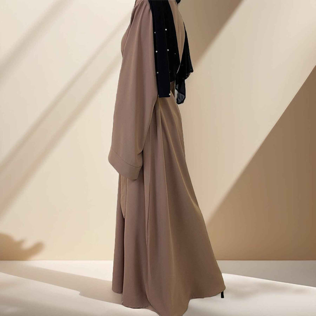 Noora: The Basic Abaya with Kimono Sleeve - Try Modest Limited