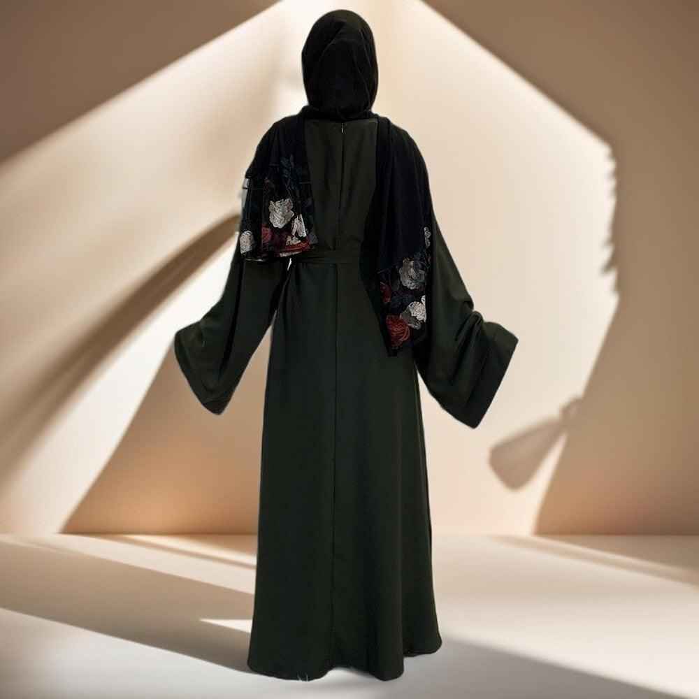 Noora: The Basic Abaya with Kimono Sleeve - Try Modest Limited